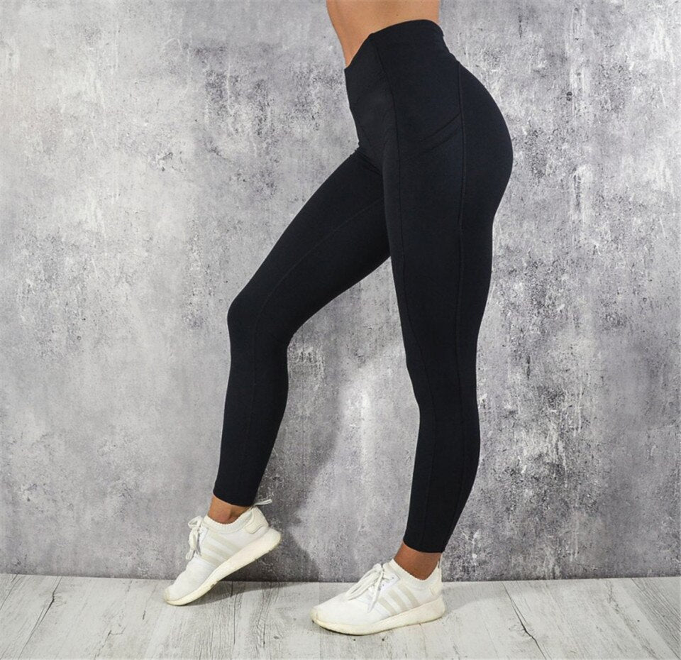 POPPY❤️Black Leggings for Fitness